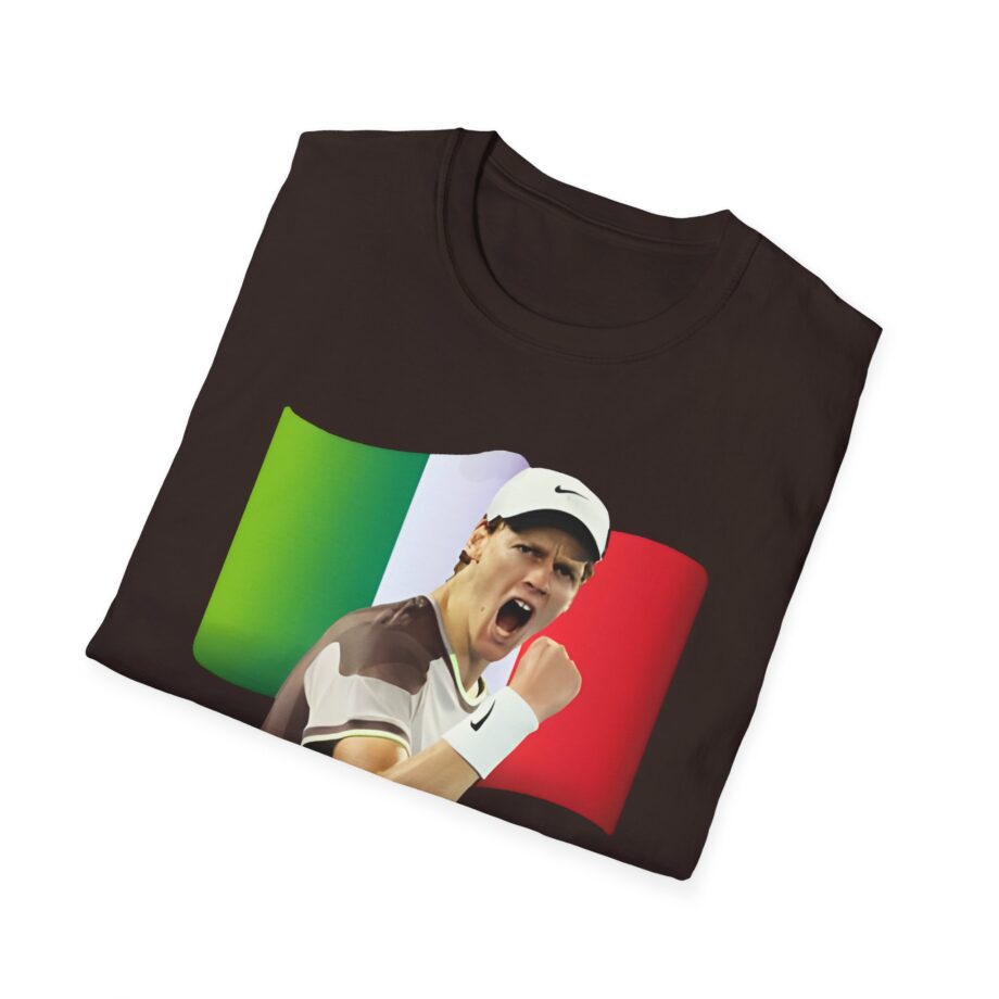 Jannik Sinner Italian Tennis Star Fan Unisex Softstyle T-Shirt