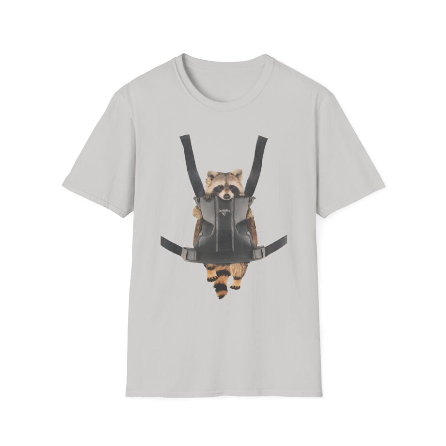 William Osman Raccoon Unisex Softstyle T-Shirt