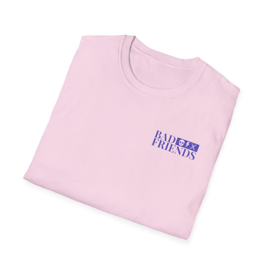 Bad Friends Rudy and Her Knives Lavender Unisex Softstyle T-shirt