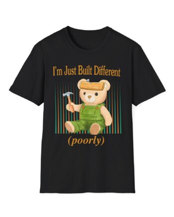 Philip Defranco Built Different Poorly Unisex Softstyle T-Shirt
