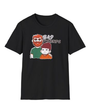 Bad Friends Hairy Unisex Softstyle T-shirt