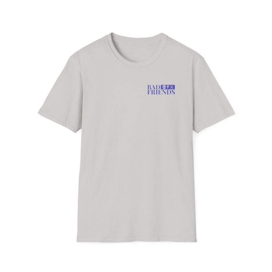 Bad Friends Rudy and Her Knives Lavender Unisex Softstyle T-shirt