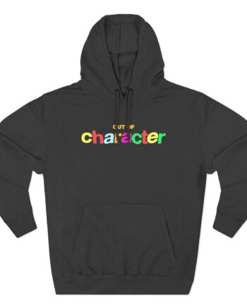 Slushy Noobz  Out Of Character Three-panel Fleece Hoodie