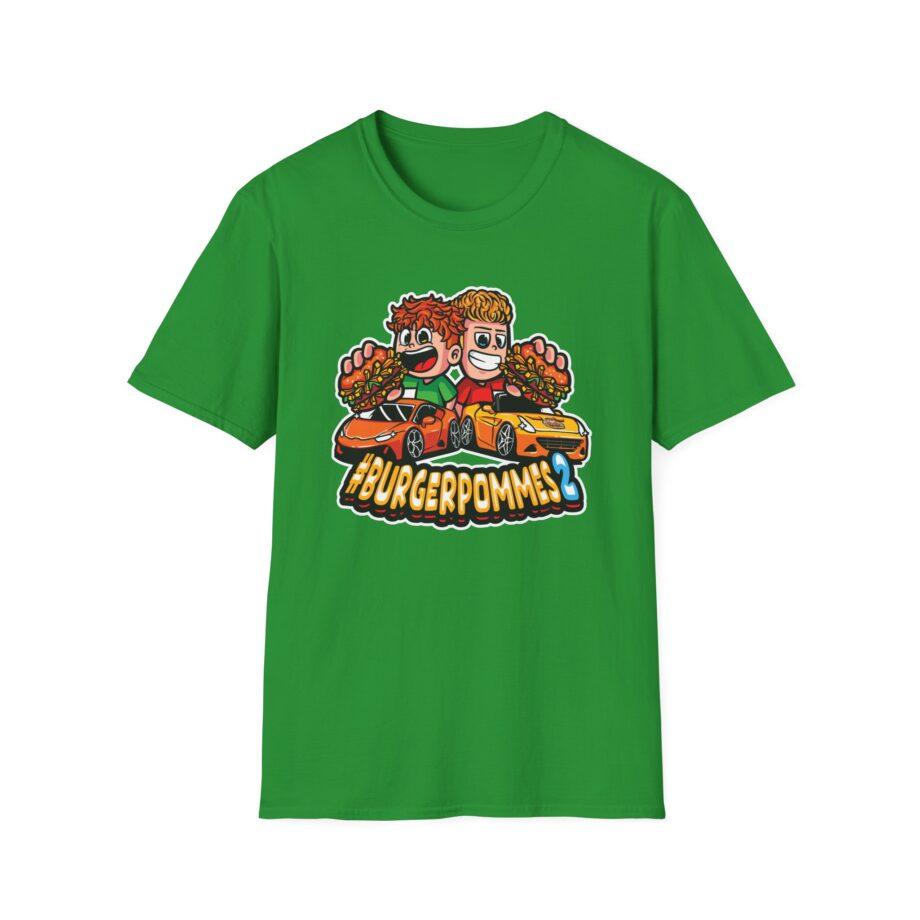 Burger Pommes  Unisex Softstyle T-Shirt