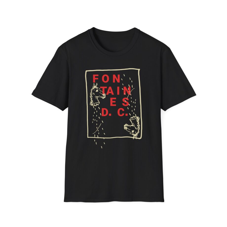 Fontaines Horse Head Unisex Softstyle T-Shirt
