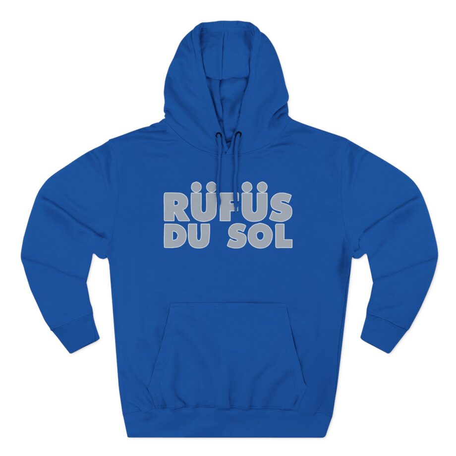 Rufus Du Sol Three-Panel Fleece Hoodie