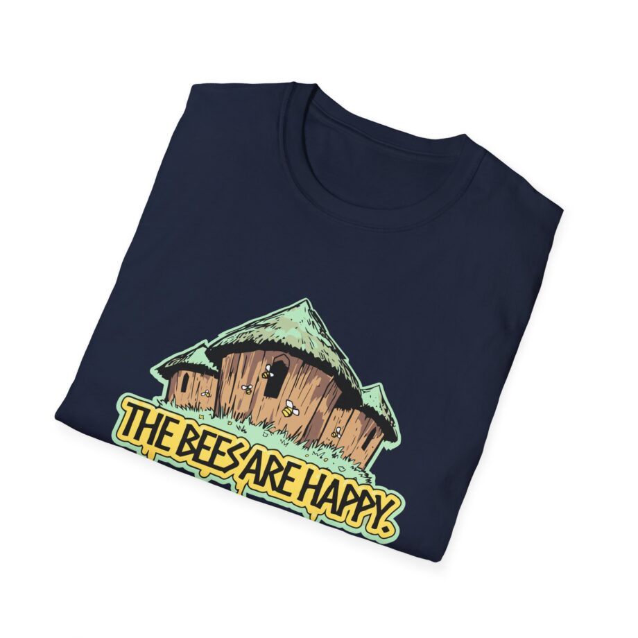 Valheim the Bees Are Happy Unisex Softstyle T-shirt