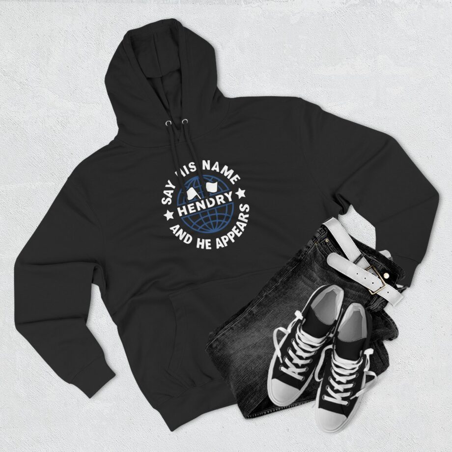 Say His Name Joe Hendry Three-Panel Fleece Hoodie