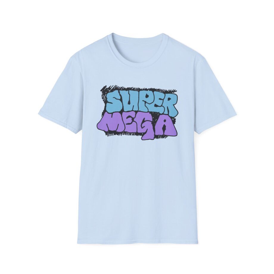 Supermega Funny Brothers Doodle  Unisex Softstyle T-shirt