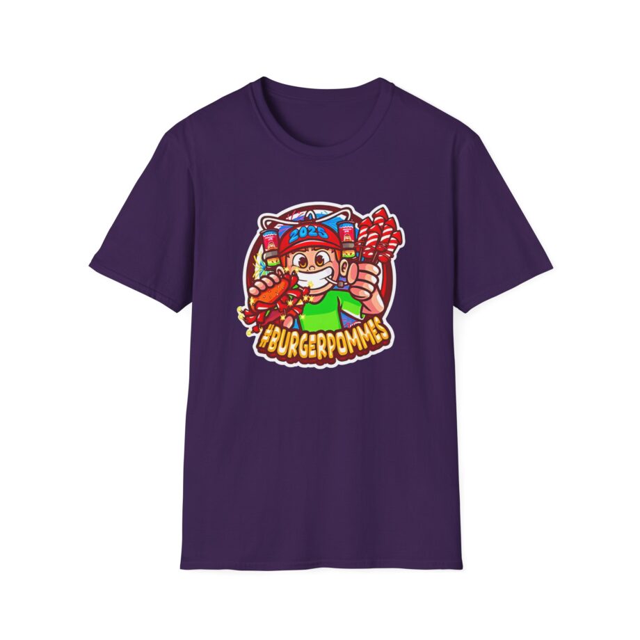Burger Pommes  Unisex Softstyle T-Shirt