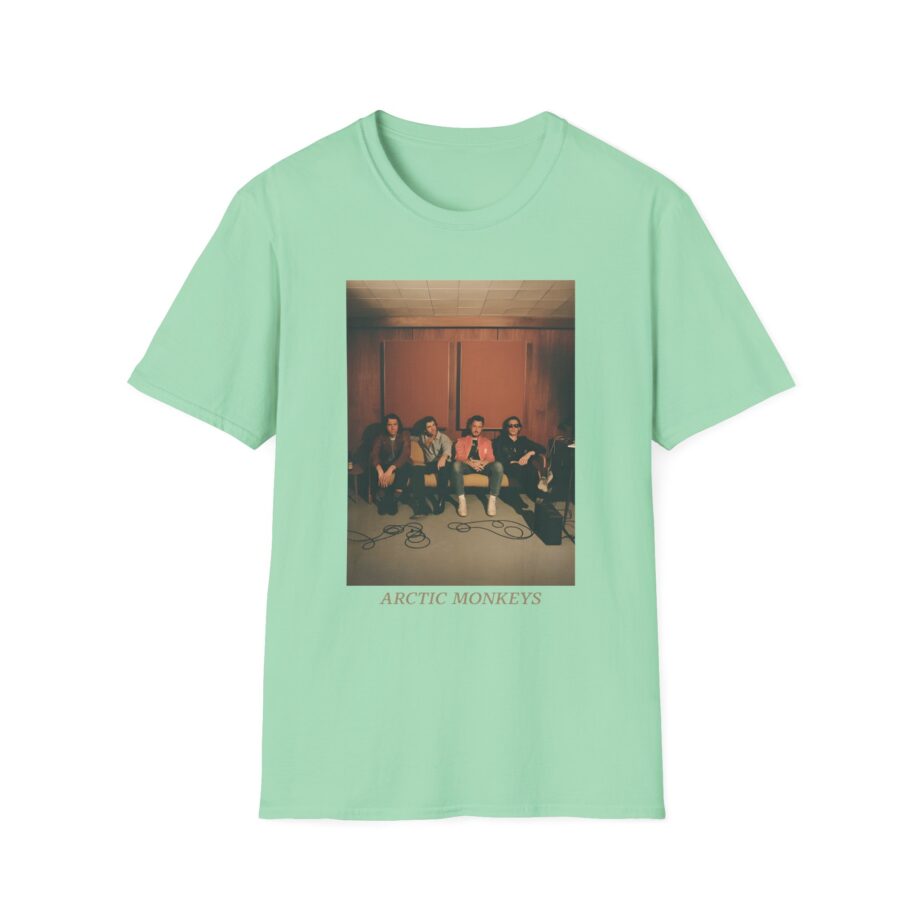 Arctic Monkeys Band Photo Unisex Softstyle T-shirt