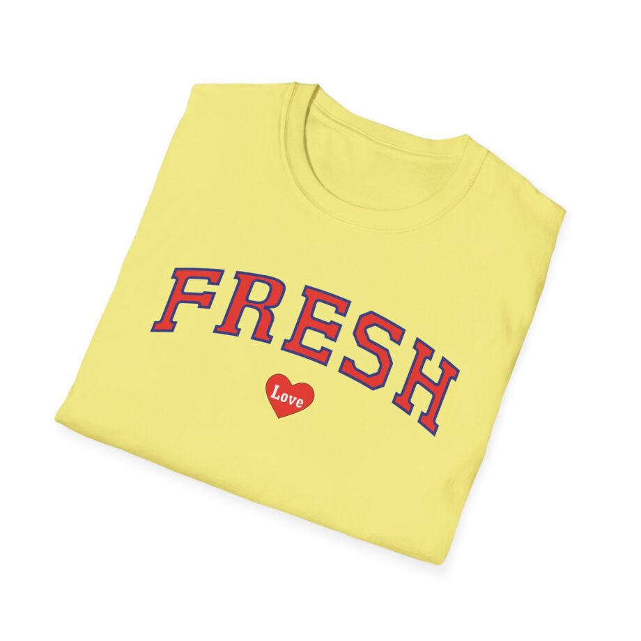 Fresh Love Heart Unisex Softstyle T-Shirt