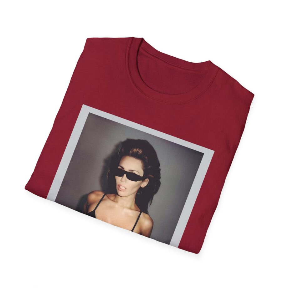 Miley Cyrus Polaroid Photo Unisex Softstyle T-Shirt