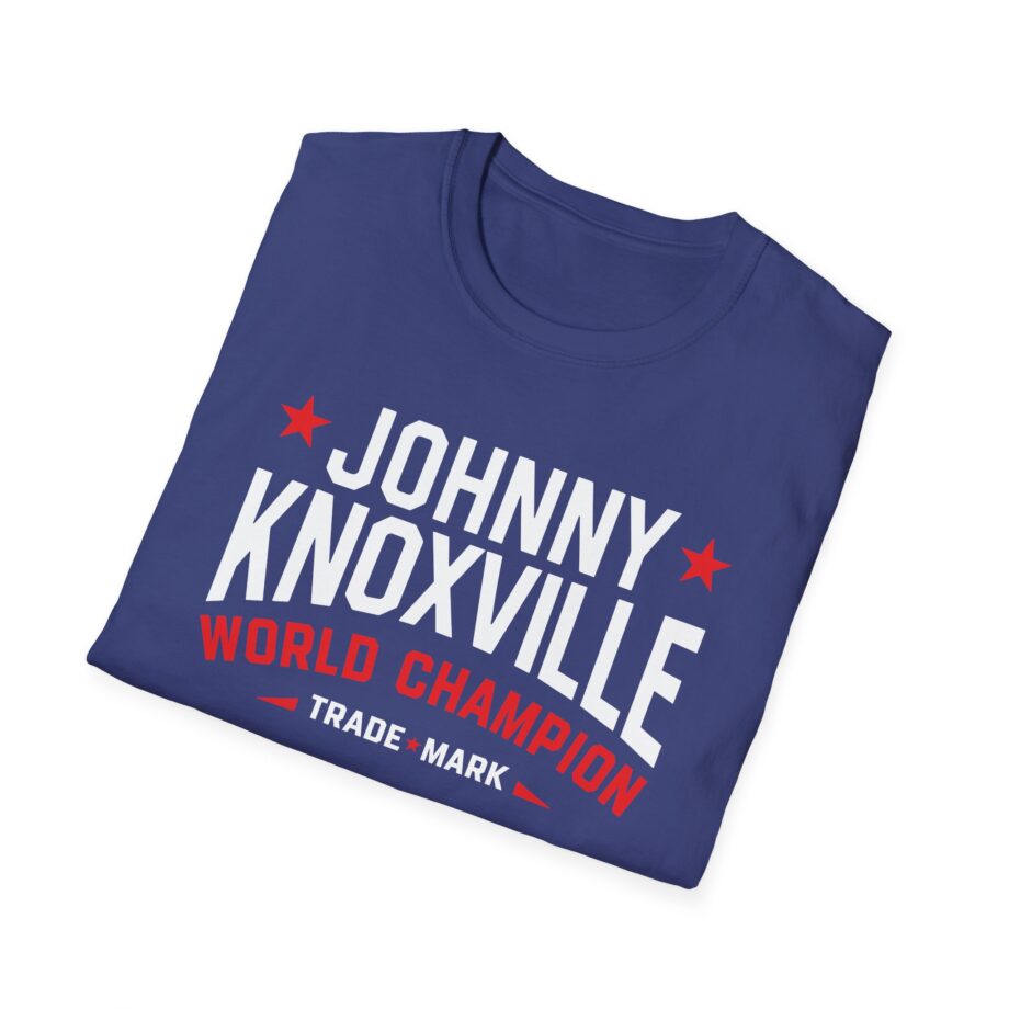 Jackass Johnny Knoxville World Champion Trade Mark Unisex Softstyle T-Shirt