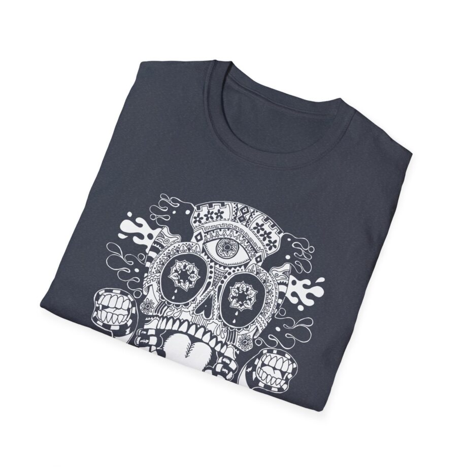 Will Wood Host Skull Unisex Softstyle T-shirt