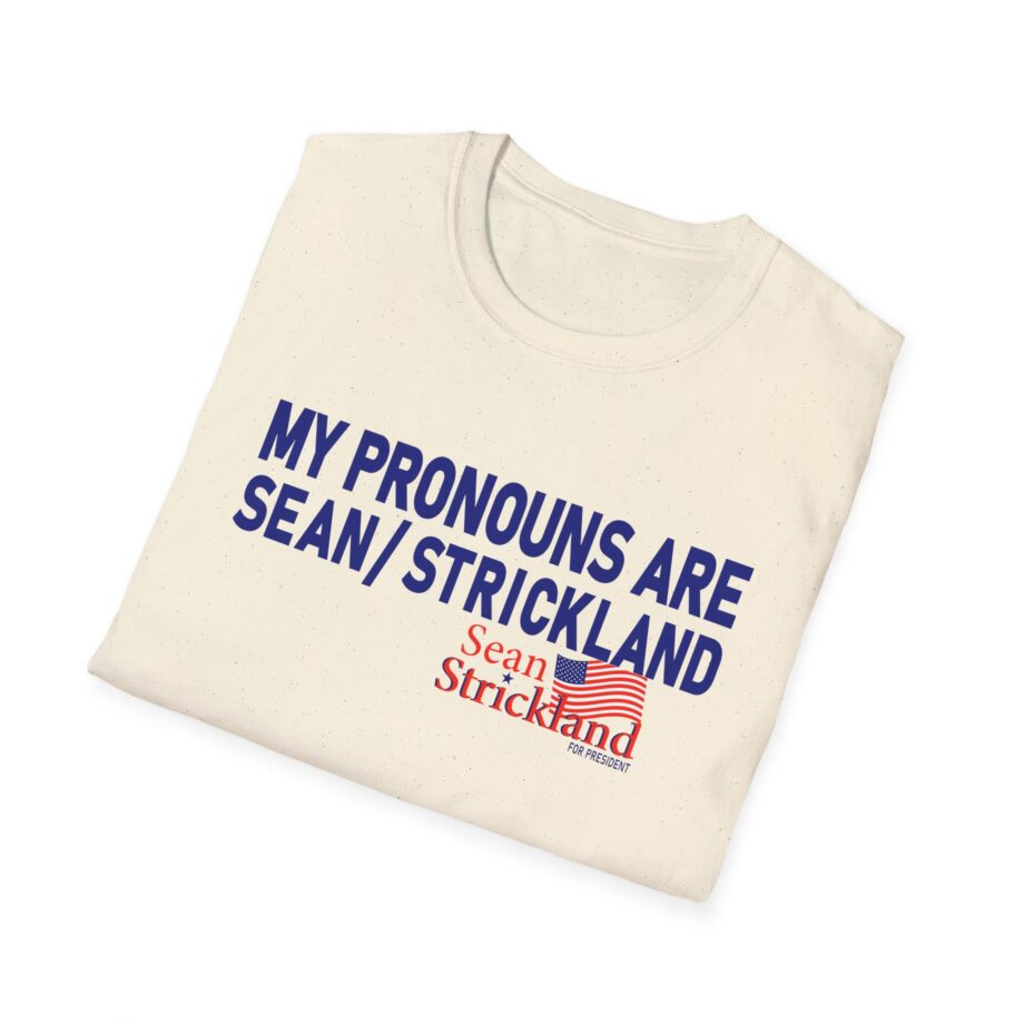 My Pronouns Are Sean Strickland Unisex Softstyle T-shirt