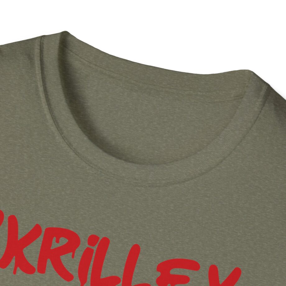 skrillex red girl Unisex Softstyle T-Shirt
