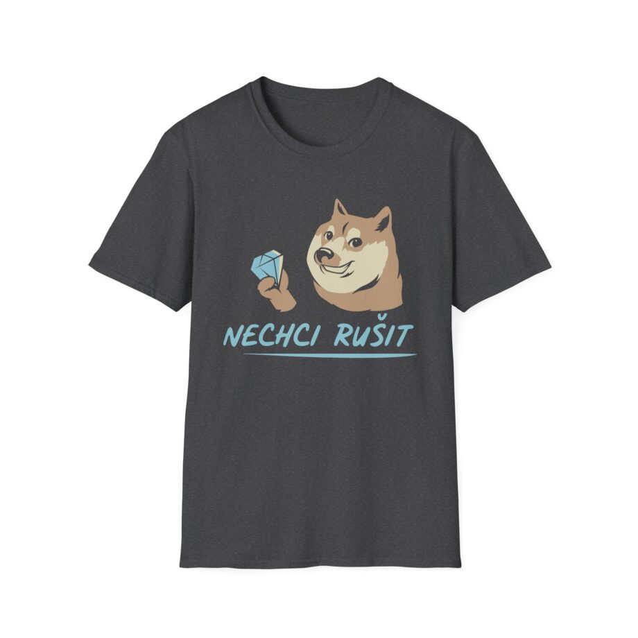 Gejmr Nechci Rusit Unisex Softstyle T-shirt