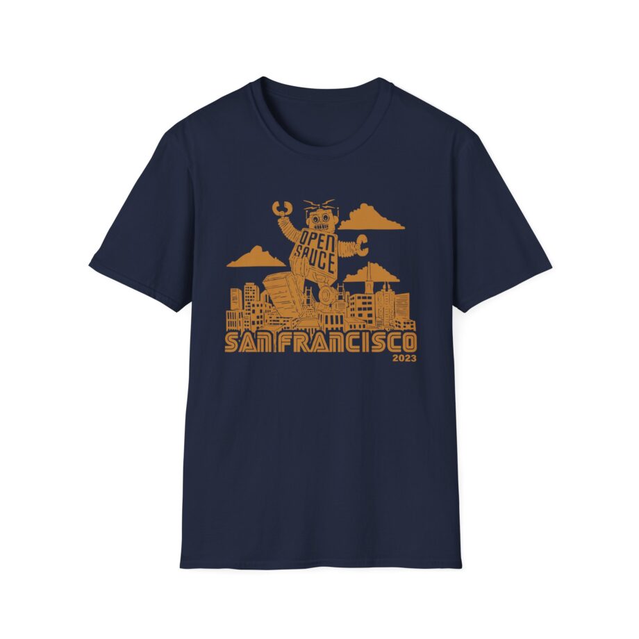 William Osman Open Sauce San Francisco Unisex Softstyle T-Shirt