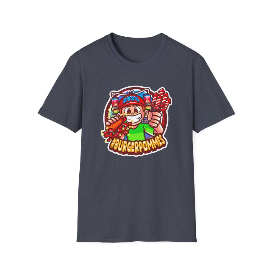 Burger Pommes  Unisex Softstyle T-Shirt