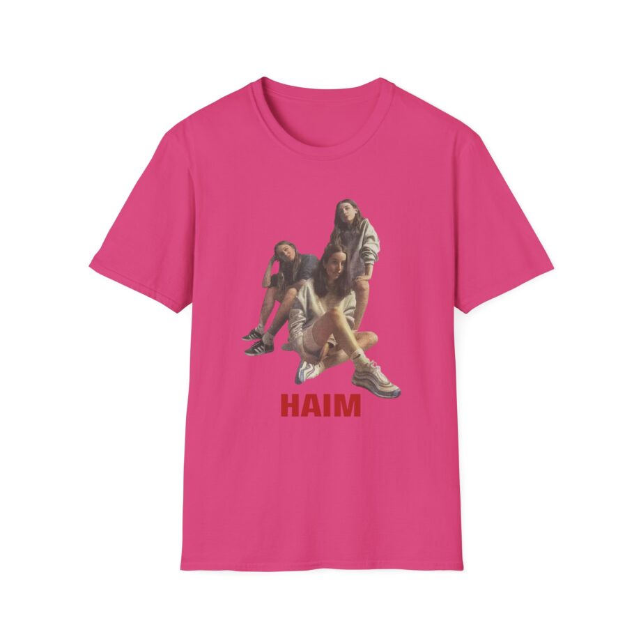 Haim Concert From the Year They Played Unisex Softstyle T-shirt