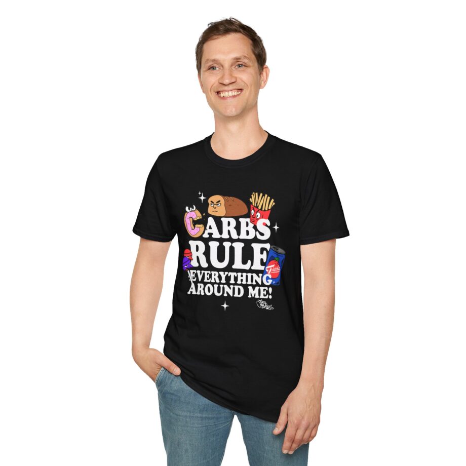 Method Man Carbs Rule Everything Around Me Unisex Softstyle T-shirt