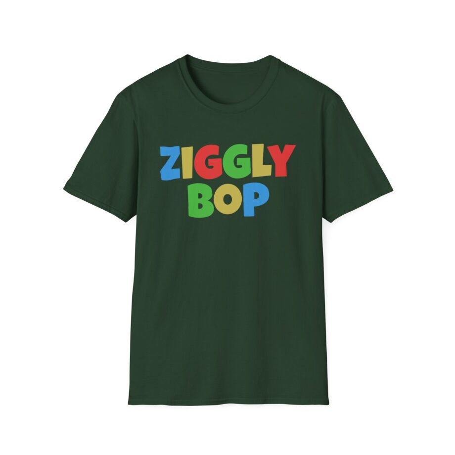 Daydrian Harding Colorful Ziggly Bop Unisex Softstyle T-shirt