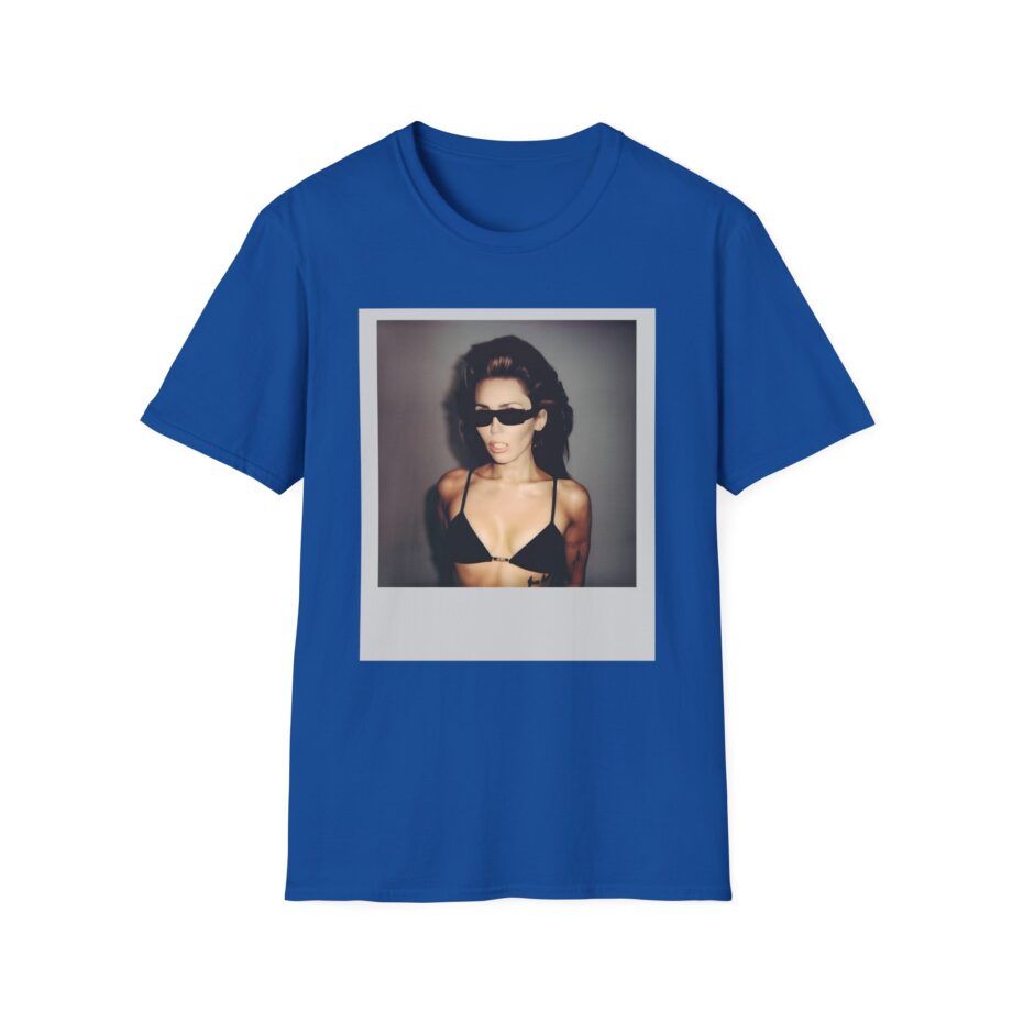 Miley Cyrus Polaroid Photo Unisex Softstyle T-Shirt