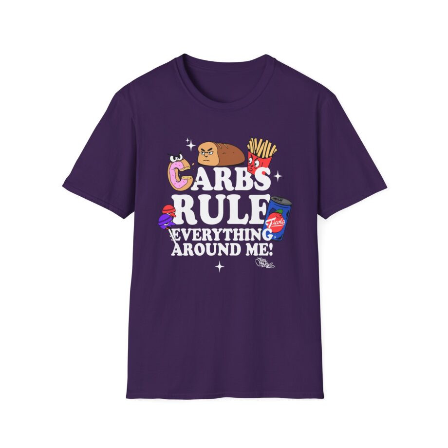 Method Man Carbs Rule Everything Around Me Unisex Softstyle T-shirt
