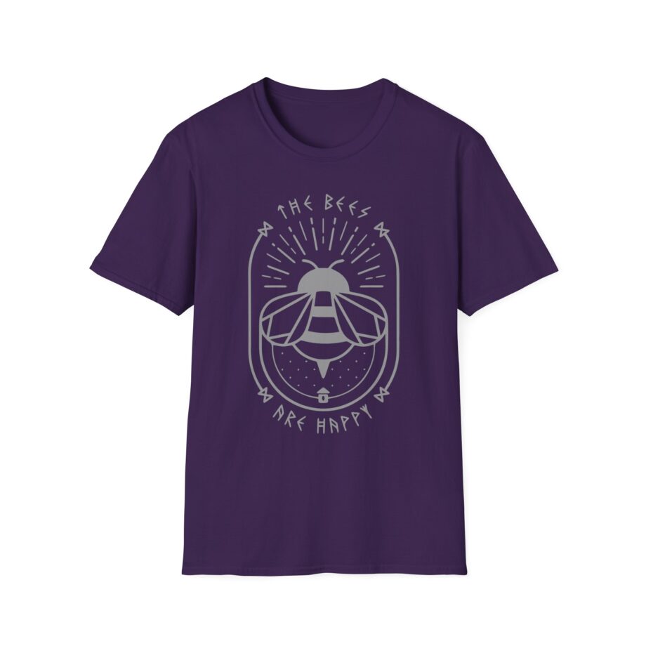 Valheim the Bees Are Happy Unisex Softstyle T-shirt