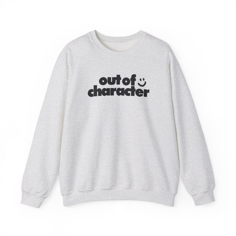 Slushy Noobz Out of Character Unisex Heavy Blend Crewneck Sweatshirt