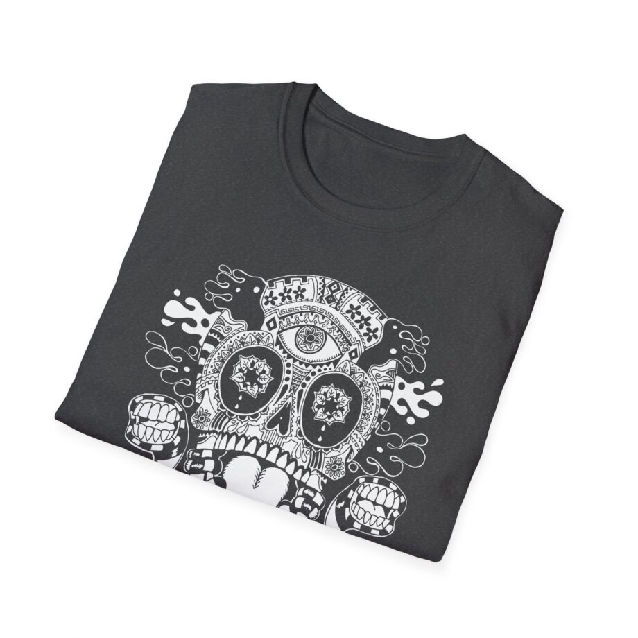 Will Wood Host Skull Unisex Softstyle T-shirt