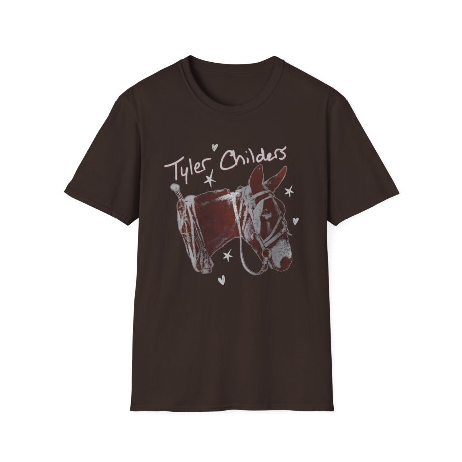 Tyler Childers Green Youth Mule Unisex Softstyle T-shirt