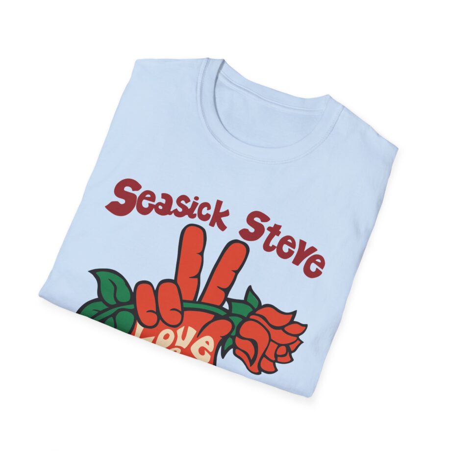 Seasick Steve Love & Peace Unisex Softstyle T-Shirt