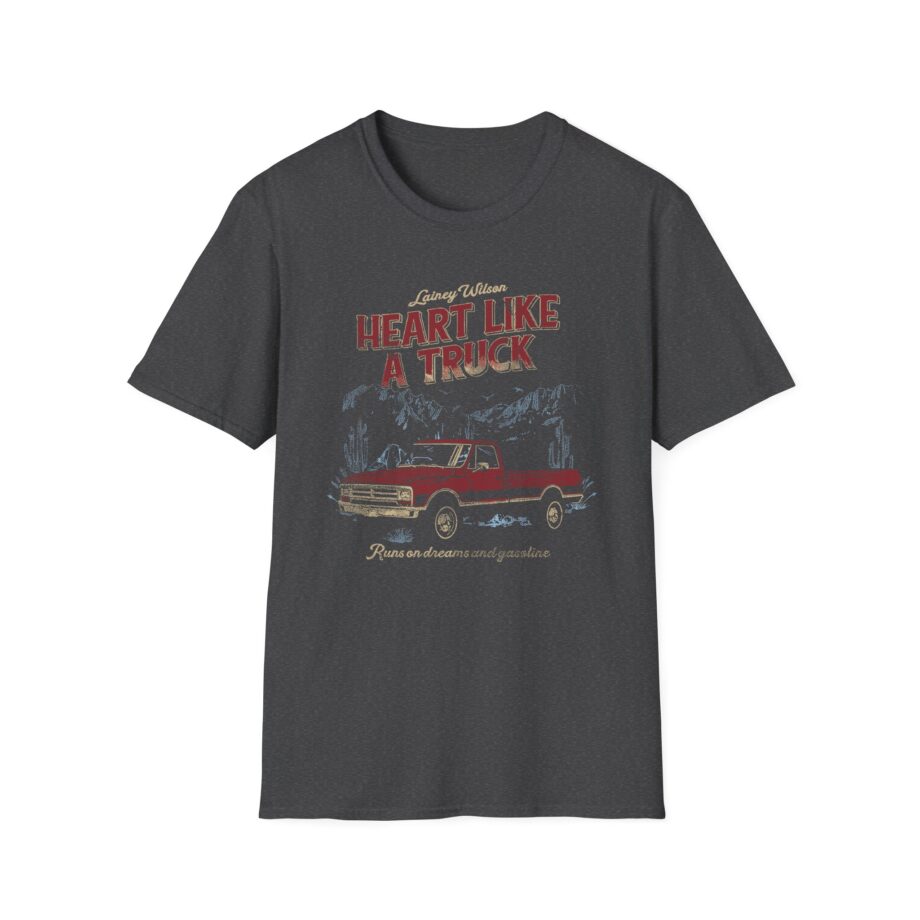 Lainey Wilson Heart Like a Truck Unisex Softstyle T-shirt