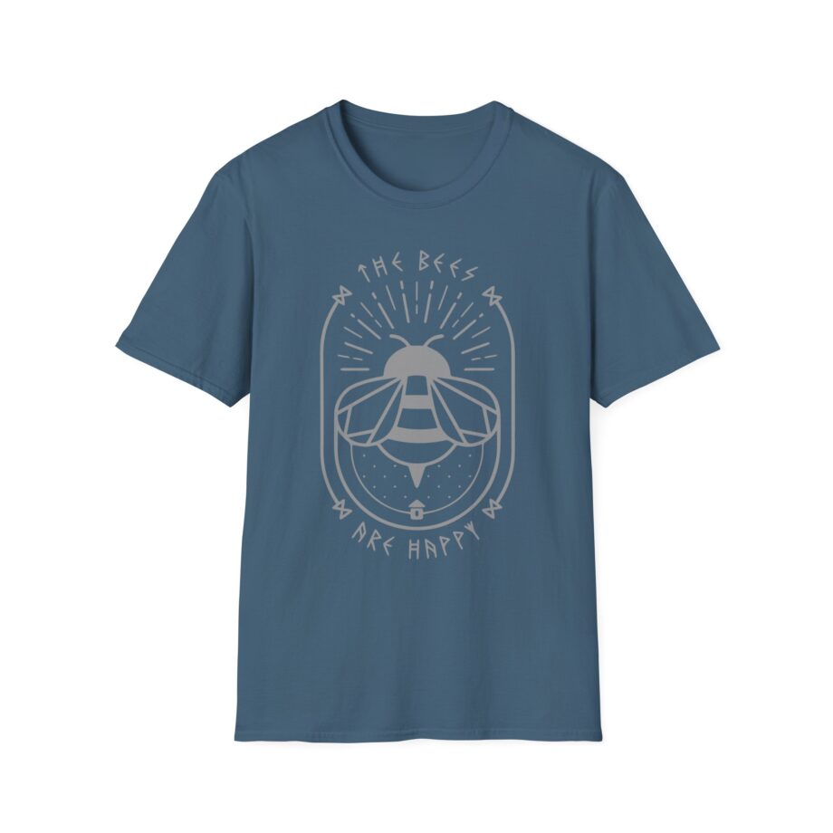 Valheim the Bees Are Happy Unisex Softstyle T-shirt