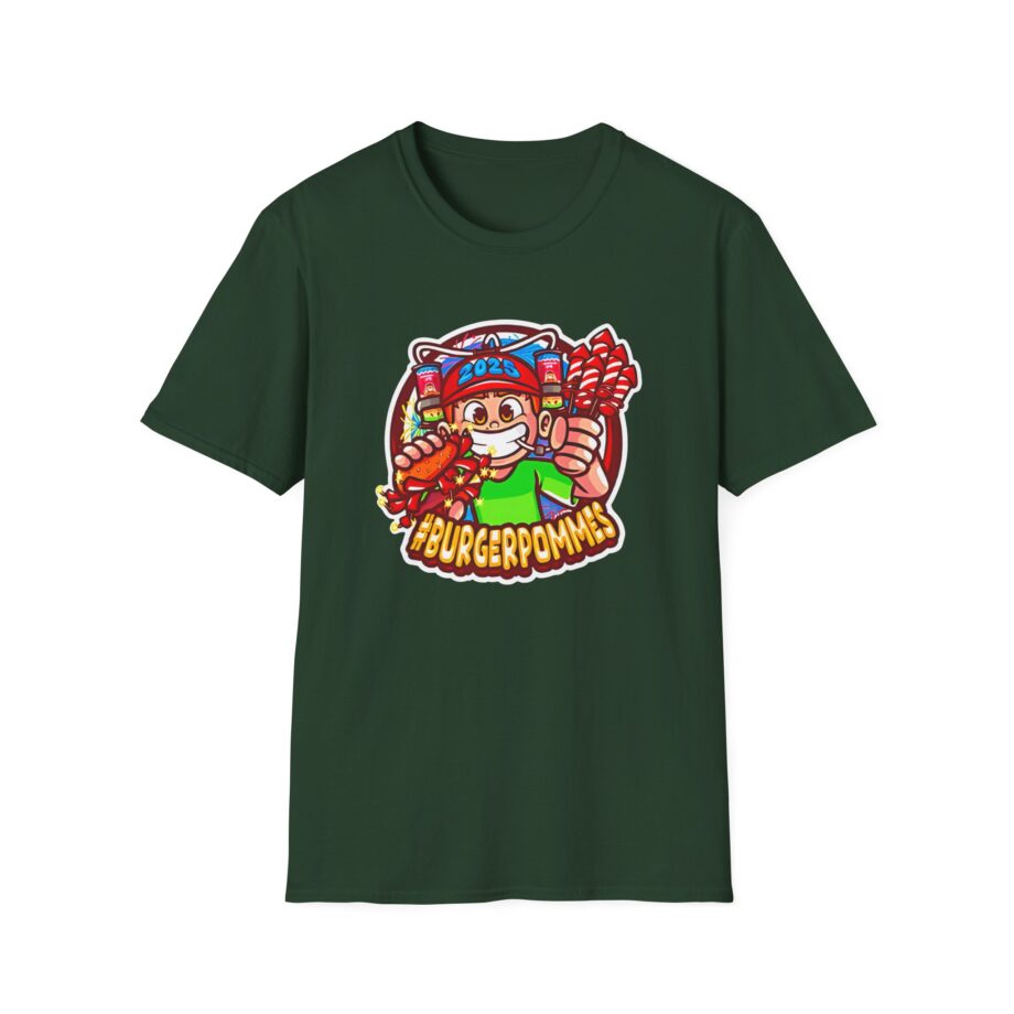 Burger Pommes  Unisex Softstyle T-Shirt