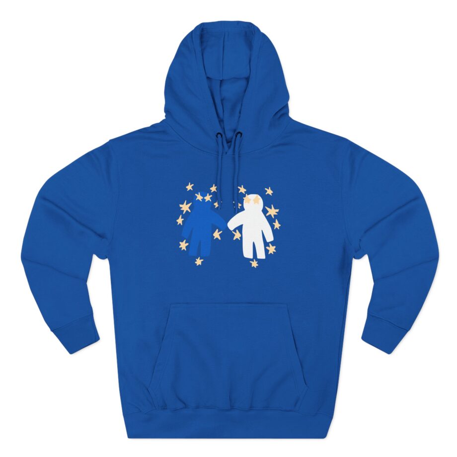 Slushy Noobz  Out Of Character Three-panel Fleece Hoodie