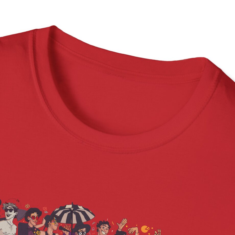 Will Wood Death of the Author Unisex Softstyle T-shirt