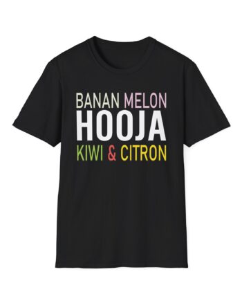 Hooja Banan Melon Kiwi & Citron Unisex Softstyle T-shirt