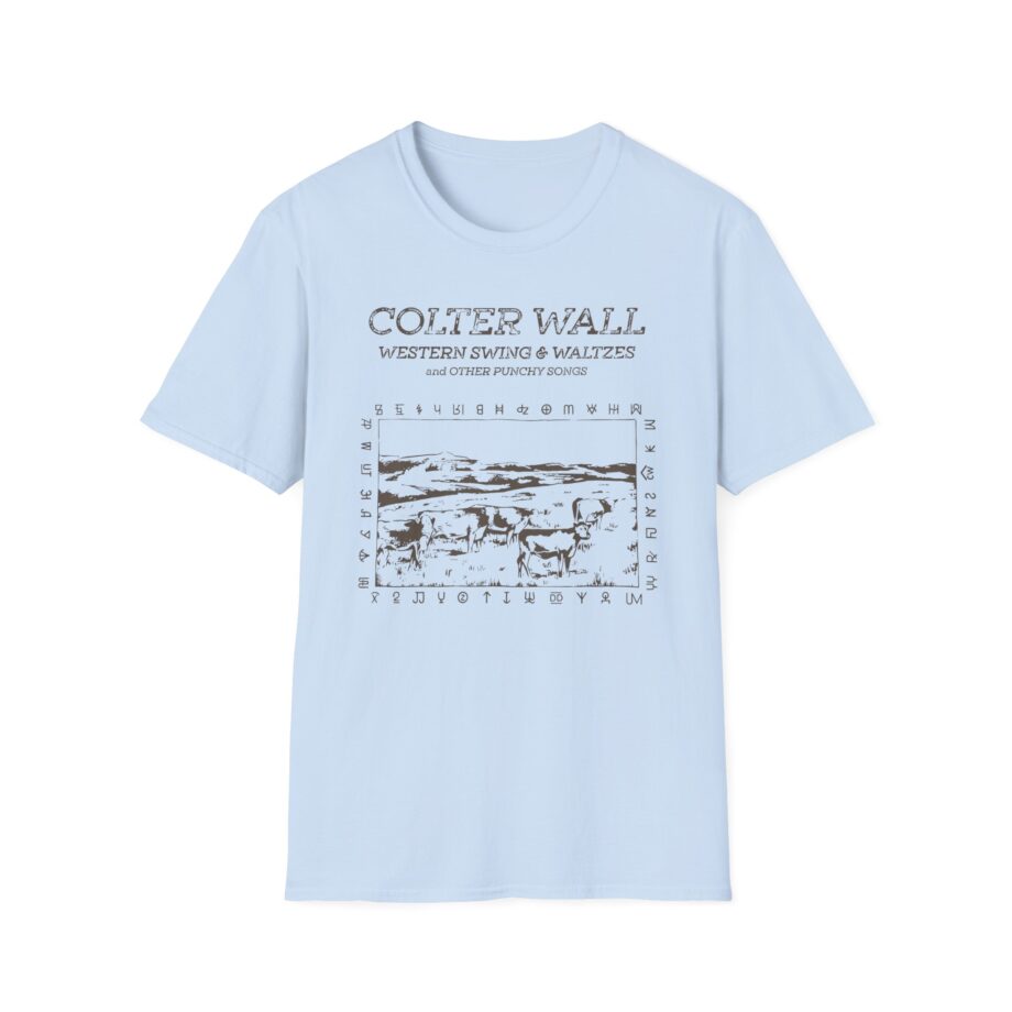 Colter Wall Western Swing & Waltzes Unisex Softstyle T-shirt