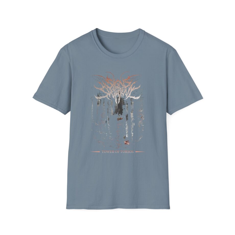Signs of the Swarm Tower of Torsos Unisex Softstyle T-Shirt