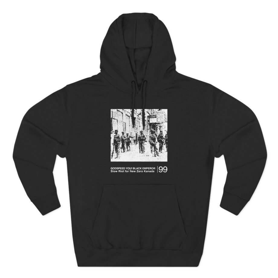 Godspeed You Black Emperor Three-Panel Fleece Hoodie