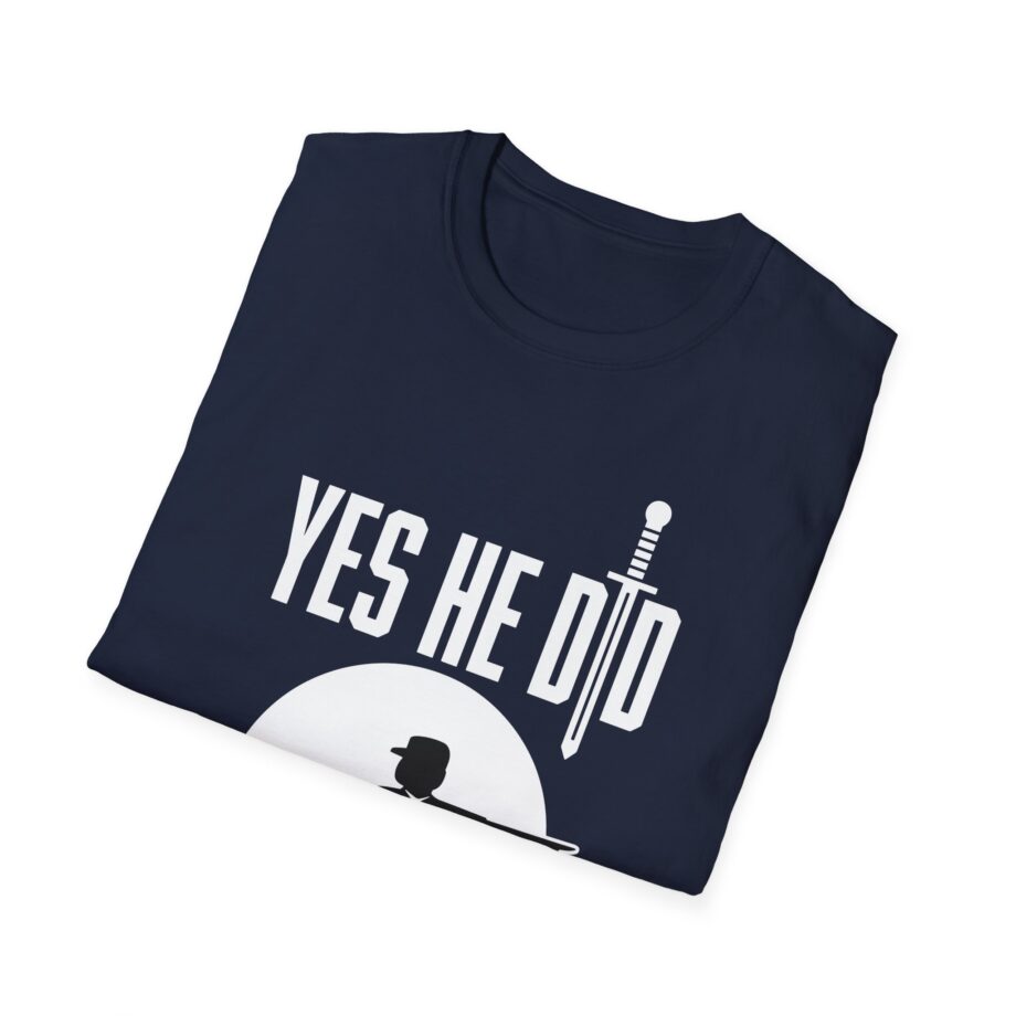 Trevor Bauer Yes He Did Unisex Softstyle T-Shirt