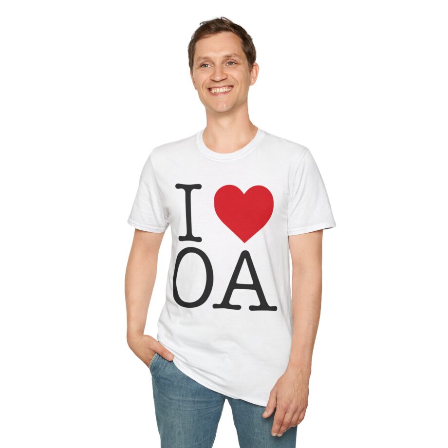 Omar Apollo I Heart Oa Unisex Softstyle T-shirt