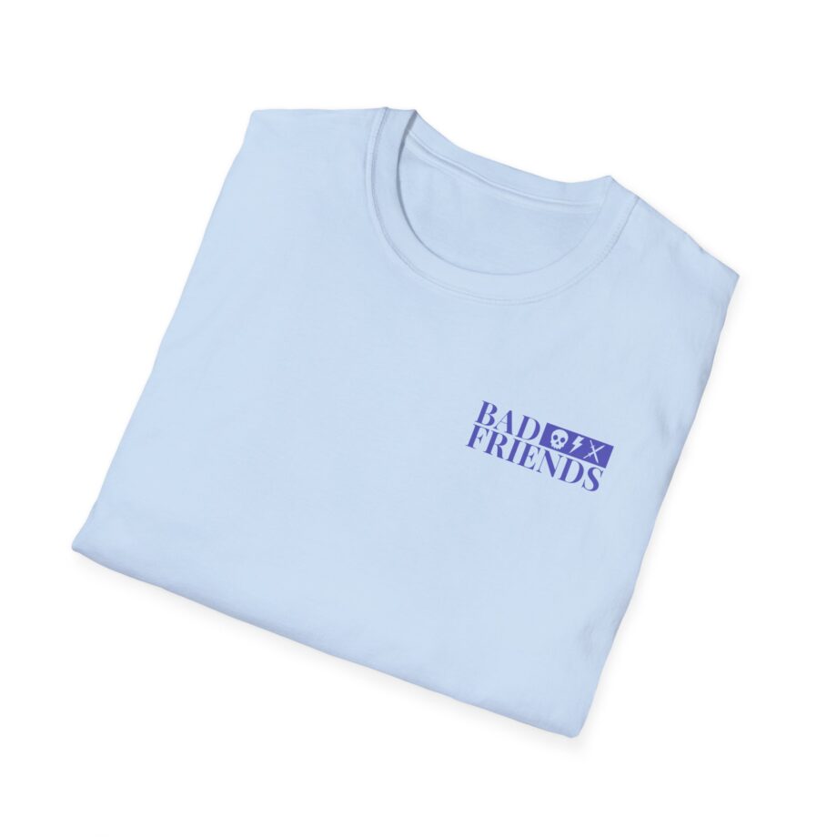 Bad Friends Rudy and Her Knives Lavender Unisex Softstyle T-shirt
