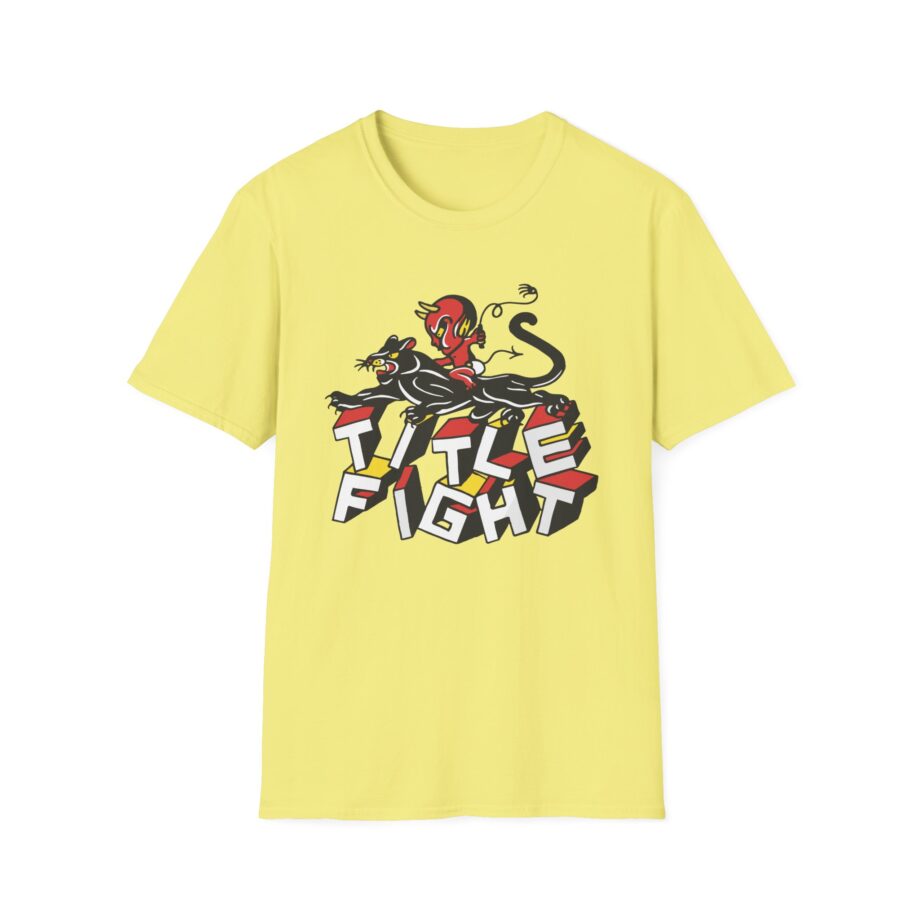 Title Fight Devilt Unisex Softstyle T-Shirt