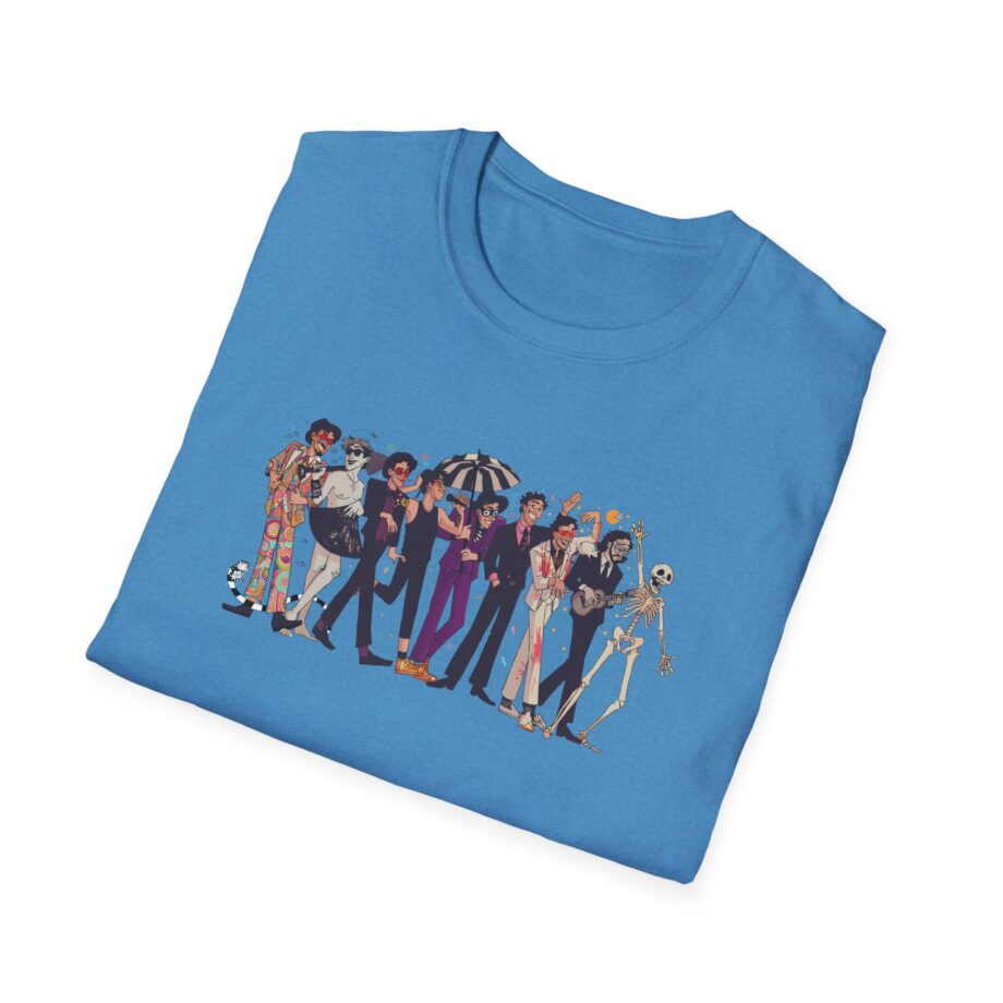 Will Wood Death of the Author Unisex Softstyle T-shirt