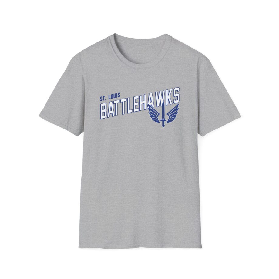 St. Louis Battlehawks 108 Stitches Tarc Merman  Unisex Softstyle T-Shirt