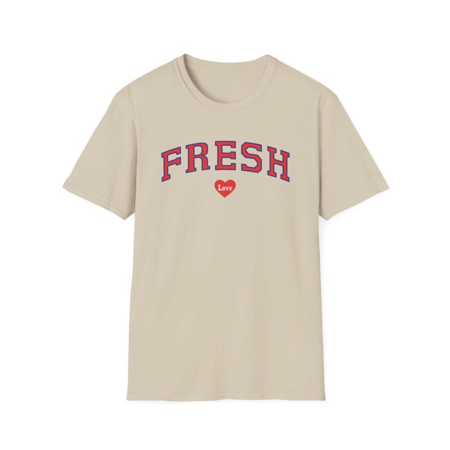 Fresh Love Heart Unisex Softstyle T-Shirt
